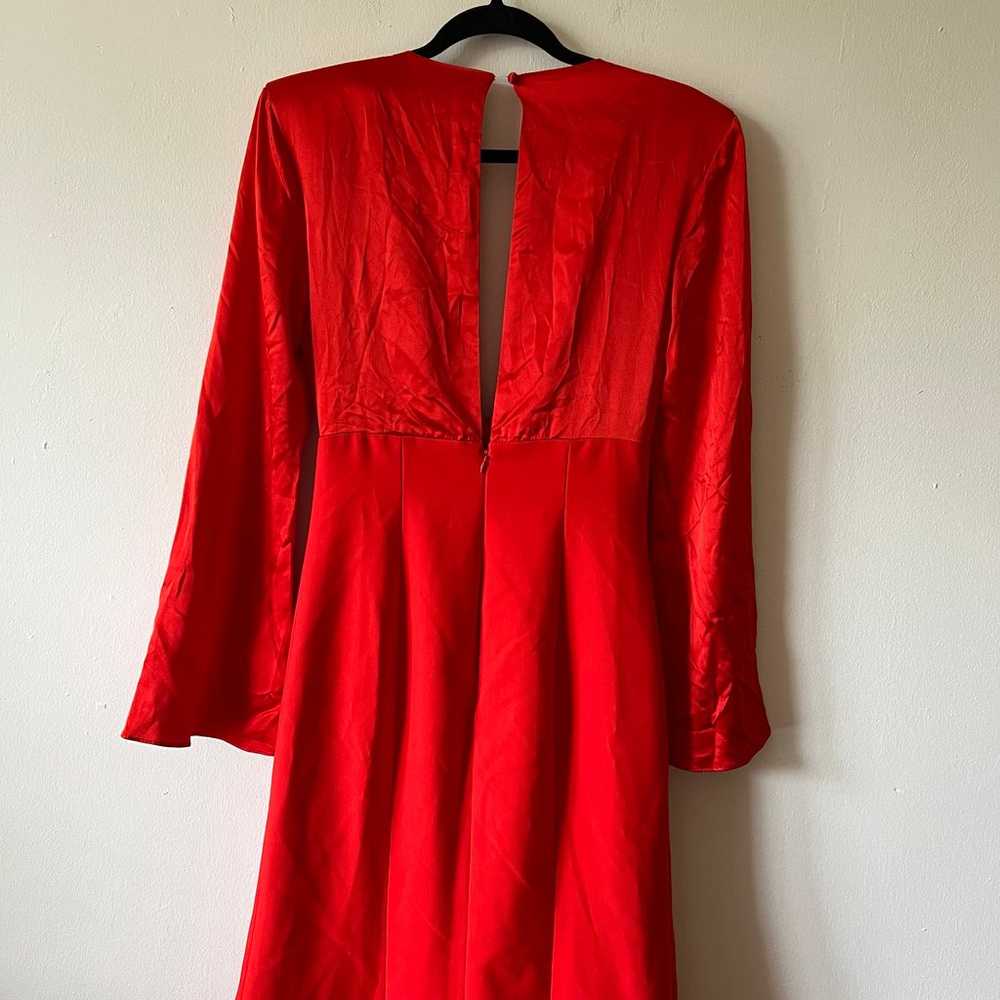 Cinq à Sept womens Julianne Gown dress red size 4… - image 5