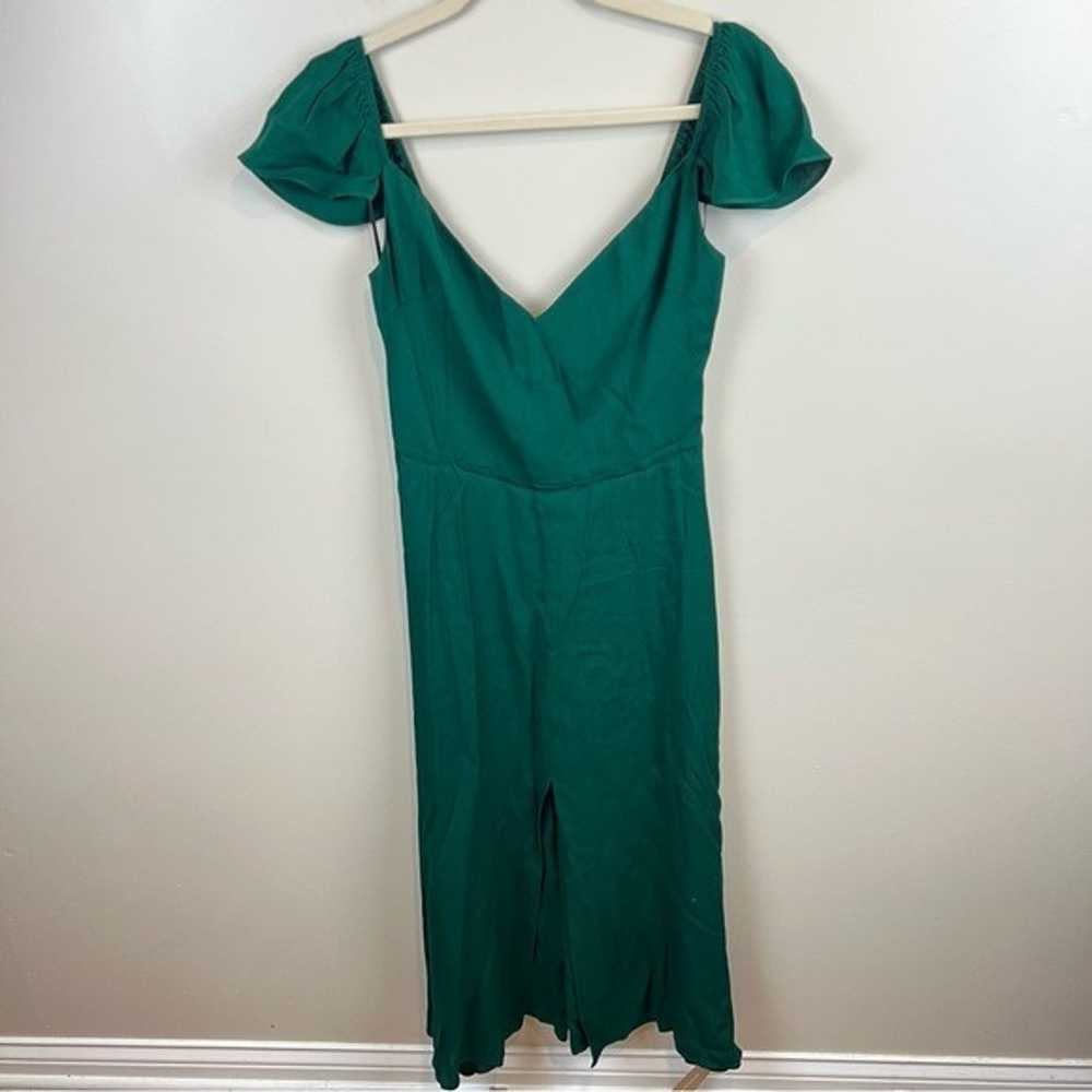 New Reformation Emerald Baxley Midi Dress in Size… - image 3