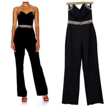 Camilla On the Road Embroidered Bustier Jumpsuit … - image 1