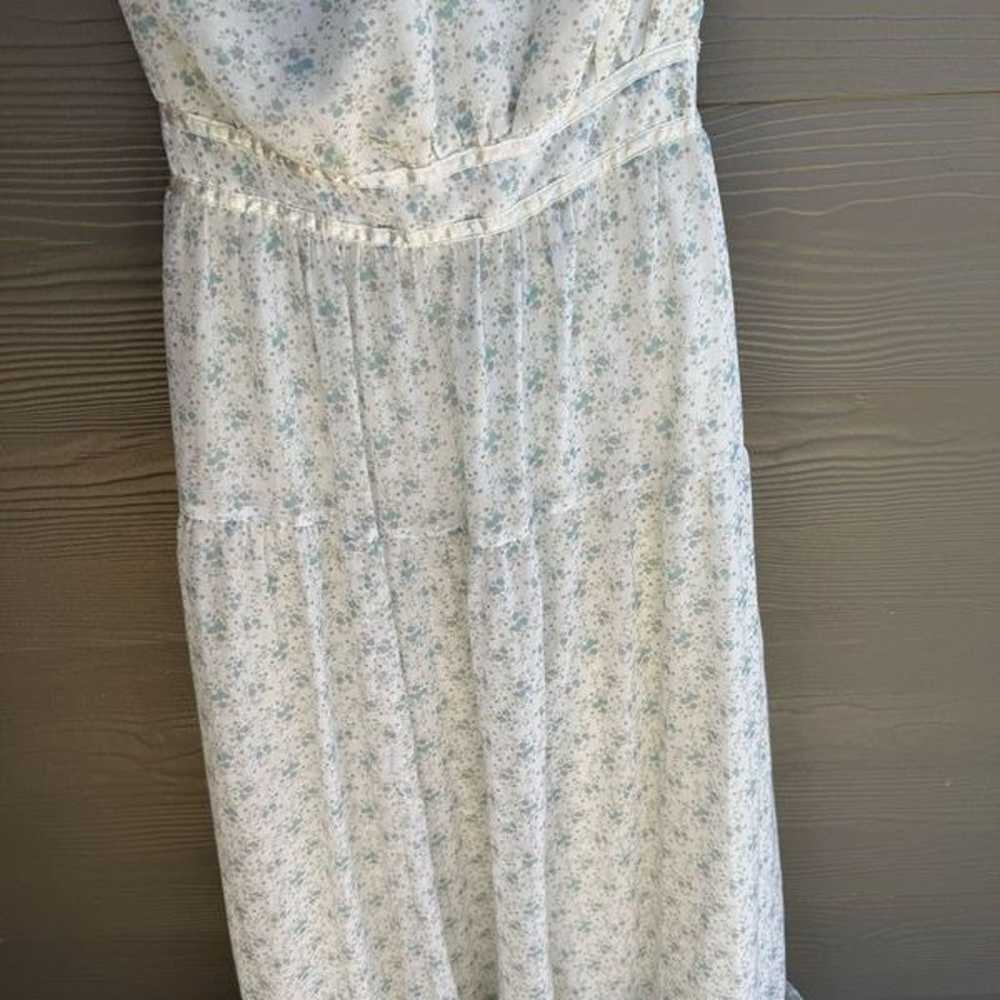 Gunne Sax 1970 vintage rare halter prairie dress - image 3