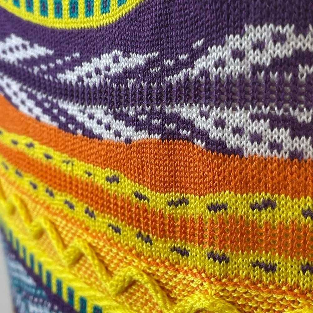 COOGI SWEATER Dress S Multicolor Sleeveless Bodyc… - image 3