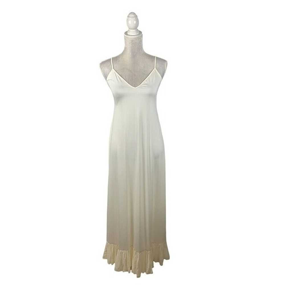 Johnny Was Jade Cream Lace Maxi Dress Long Sleeve… - image 3