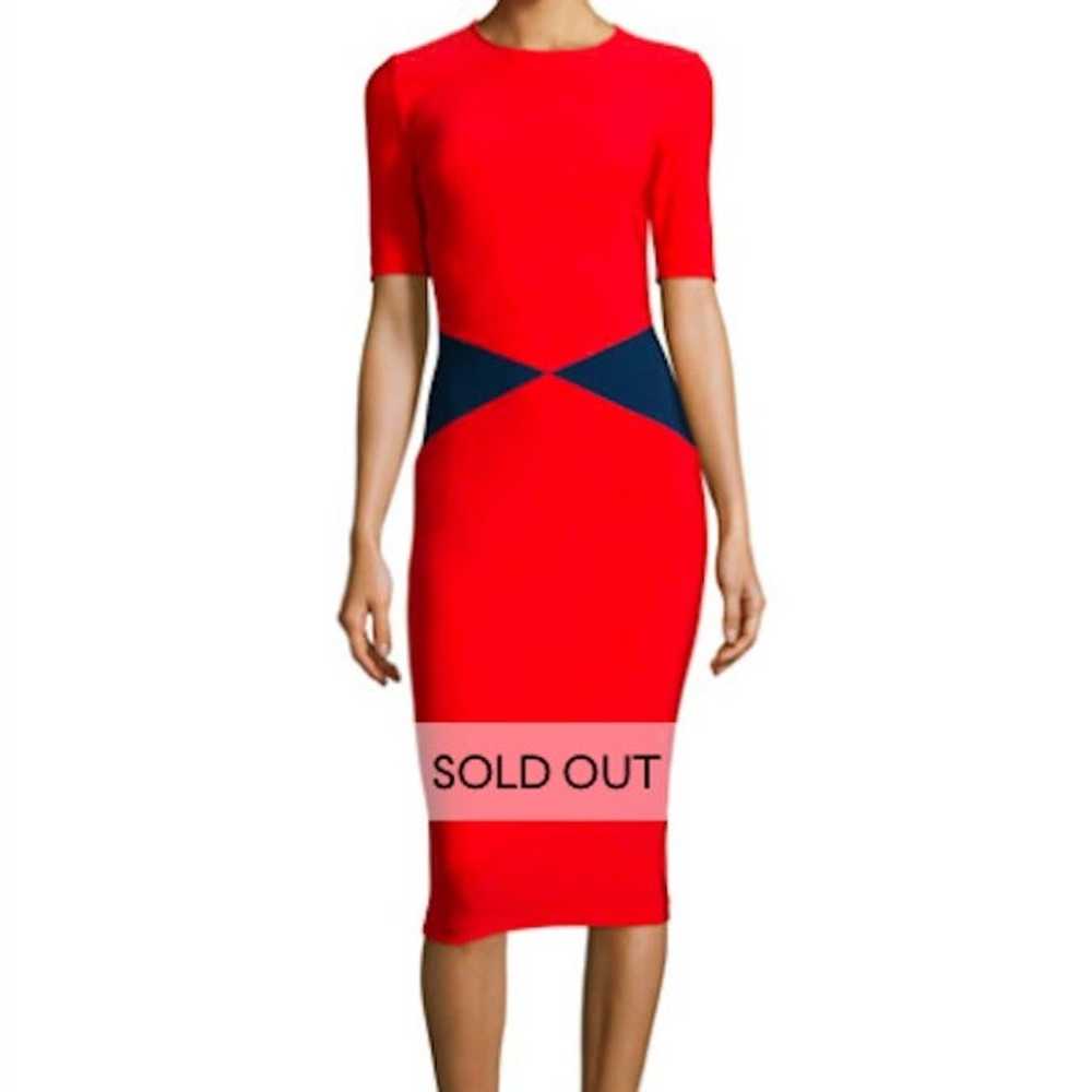 RARE Thierry Mugler Milano Midi Dress, Size 4 - image 1