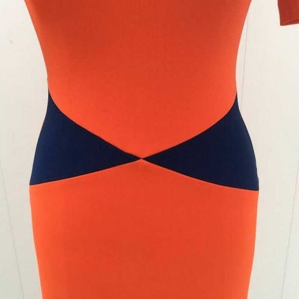 RARE Thierry Mugler Milano Midi Dress, Size 4 - image 5