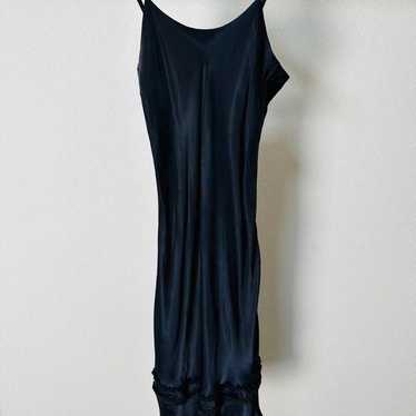 Comme des Garçons lace-trimmed long dress vintage… - image 1