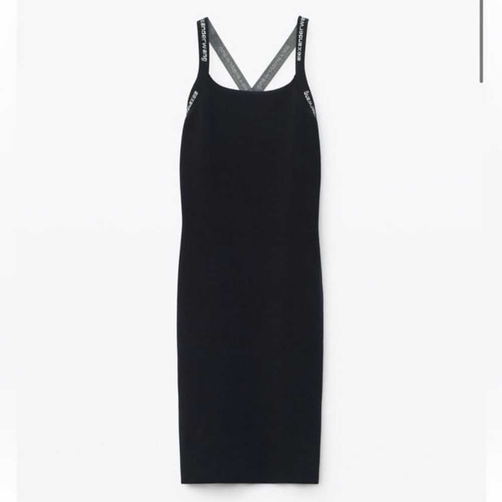 Alexander Wang Jacquard Logo Dress in stretch knit - image 2