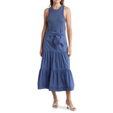 NWOT VERONICA BEARD Austyn Tiered Fit and Flare Dr