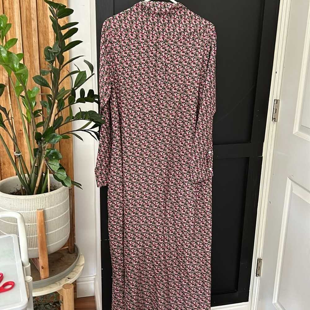 Ann Mashburn Rose Maxi Dress. Size M - image 2