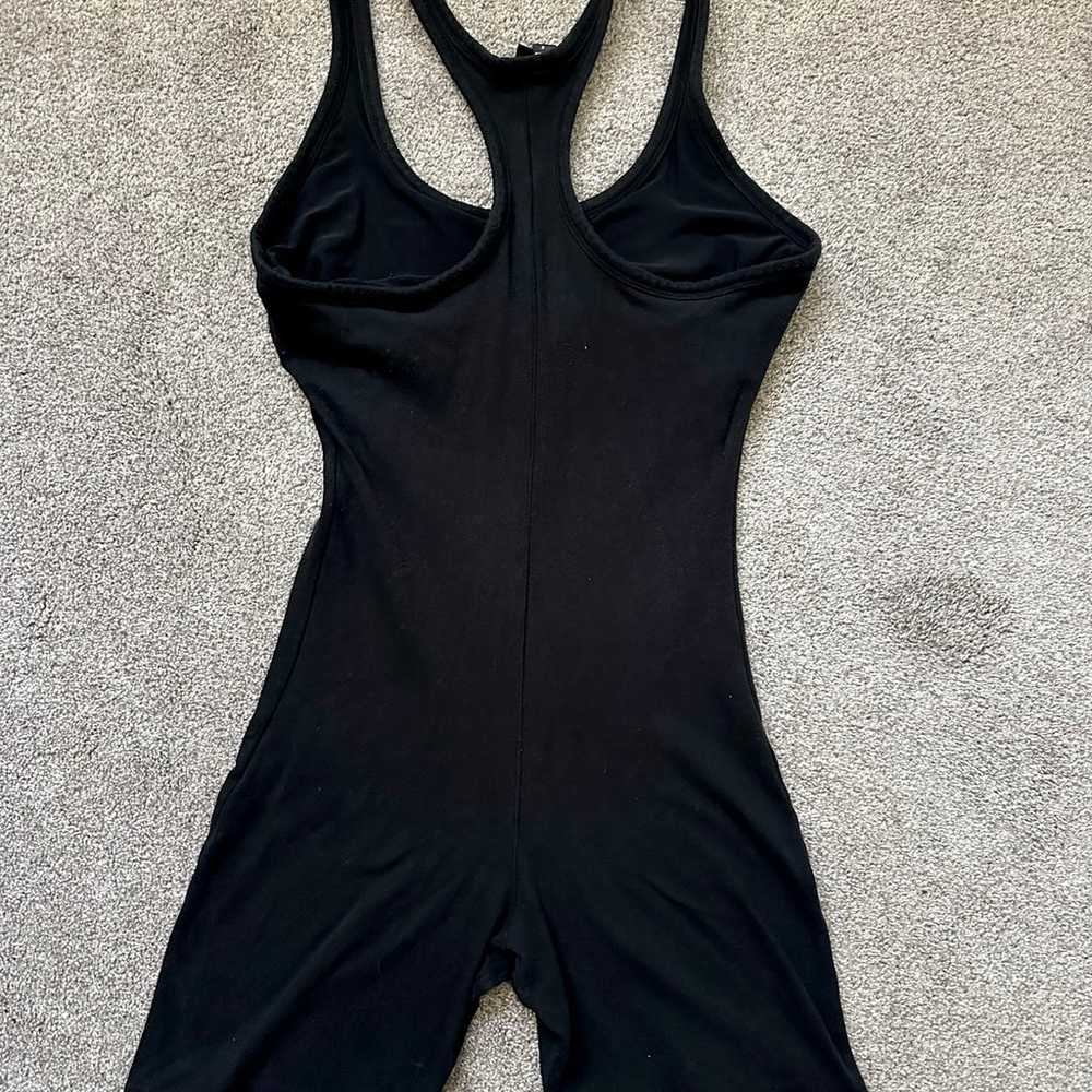 Outdoor Mid Thigh Bodysuit - Onyx - image 4