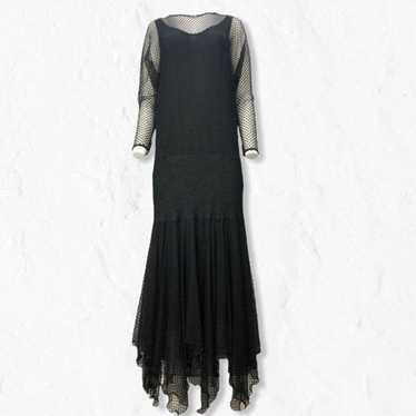 Vintage Black 2 Piece Sara Mique Dress - image 1