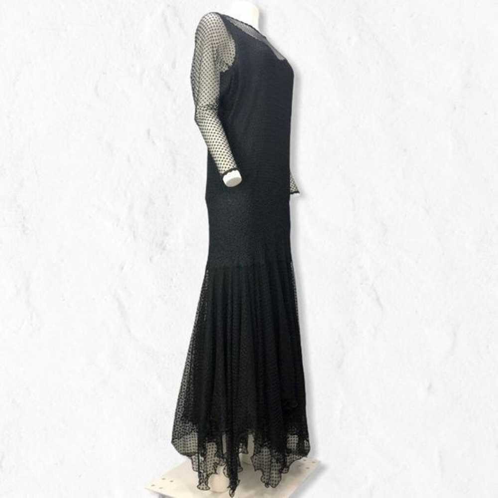 Vintage Black 2 Piece Sara Mique Dress - image 2