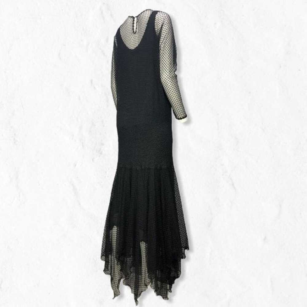 Vintage Black 2 Piece Sara Mique Dress - image 4