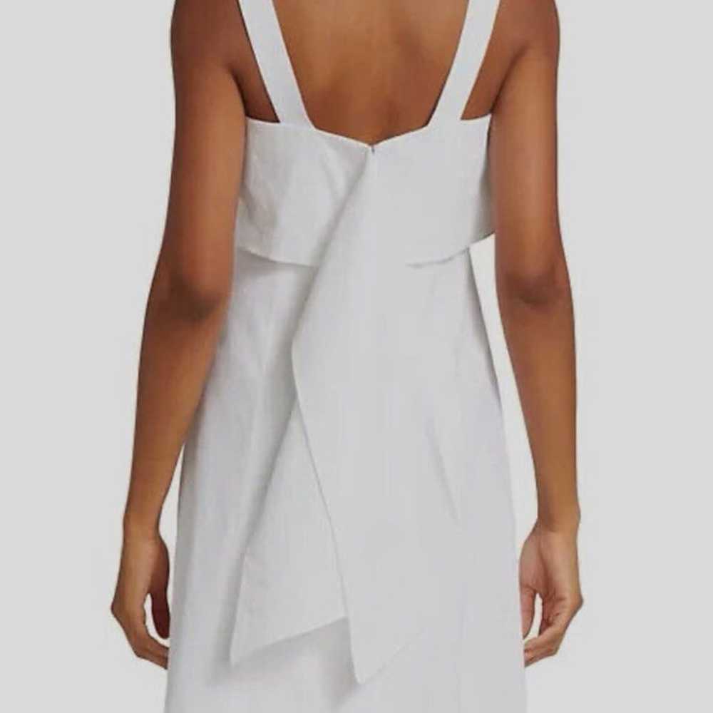 ❌NEW❌ Theory Drape-Back Dress In Stretch Linen - image 5