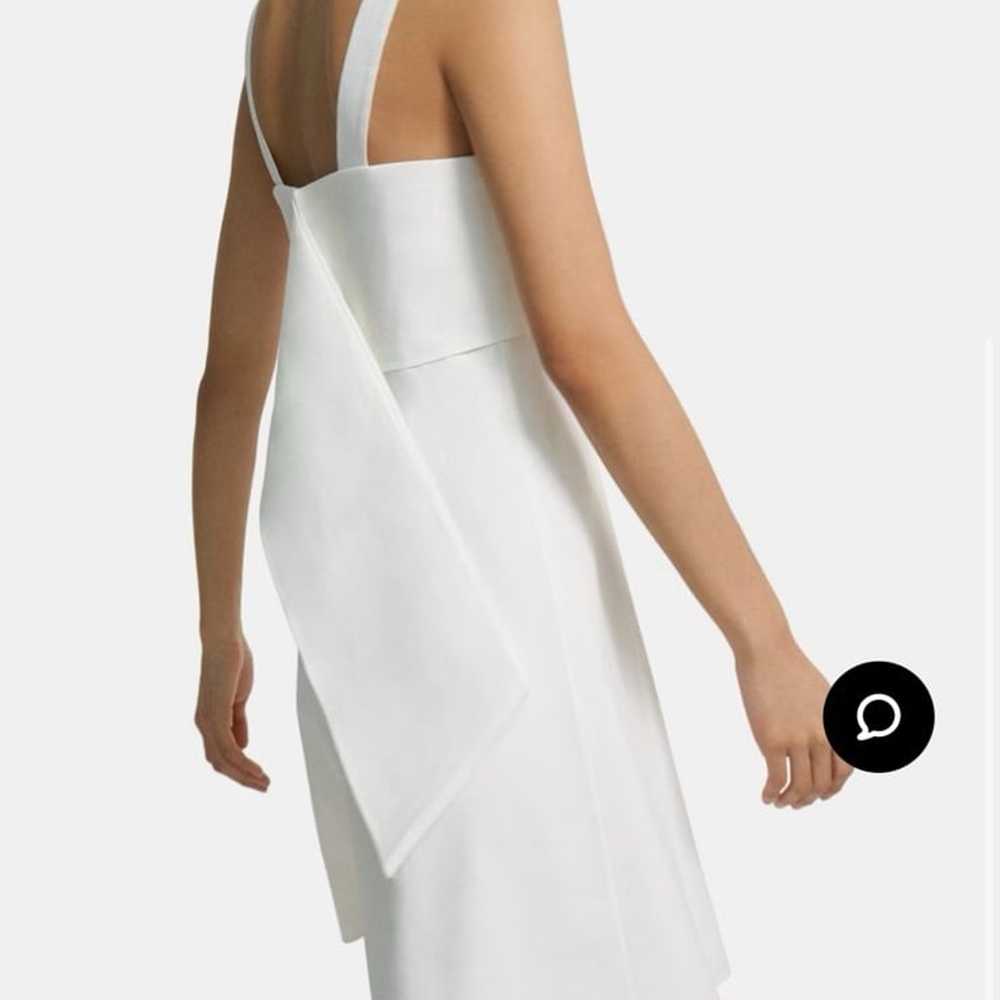 ❌NEW❌ Theory Drape-Back Dress In Stretch Linen - image 9