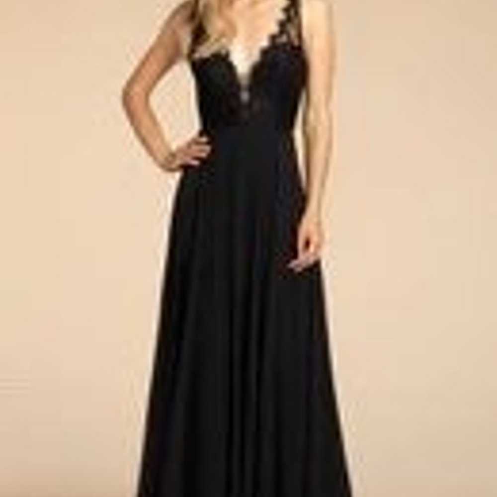 Formal Dress Hayley Paige Sangria Size 12 - image 2