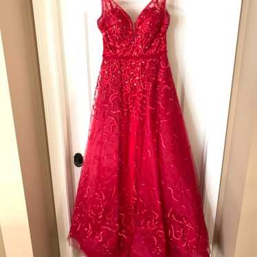 Red Evening Gown/ Prom Dress