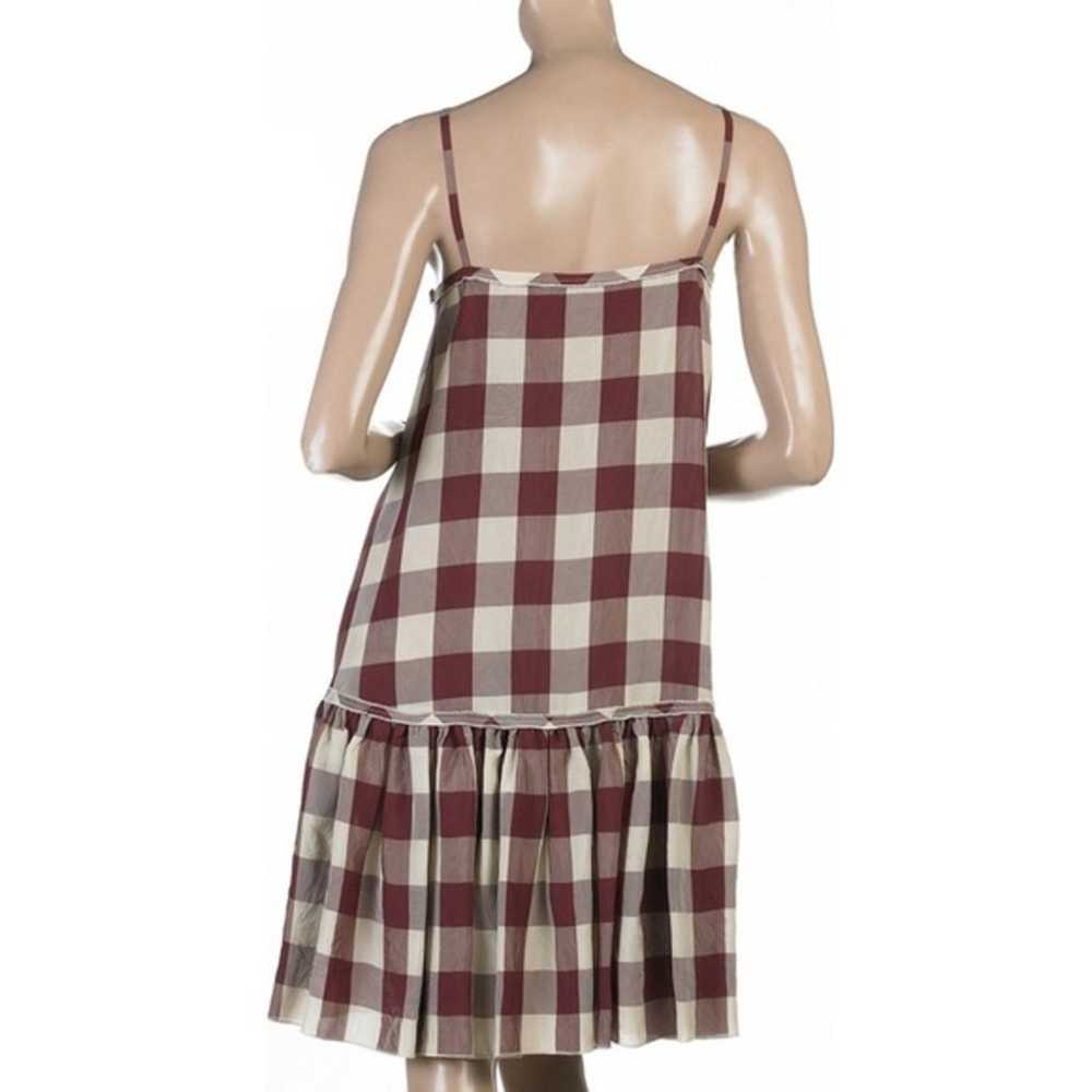 STELLA MCCARTNEY Drop Waist Check Dress Sz 12 - image 11