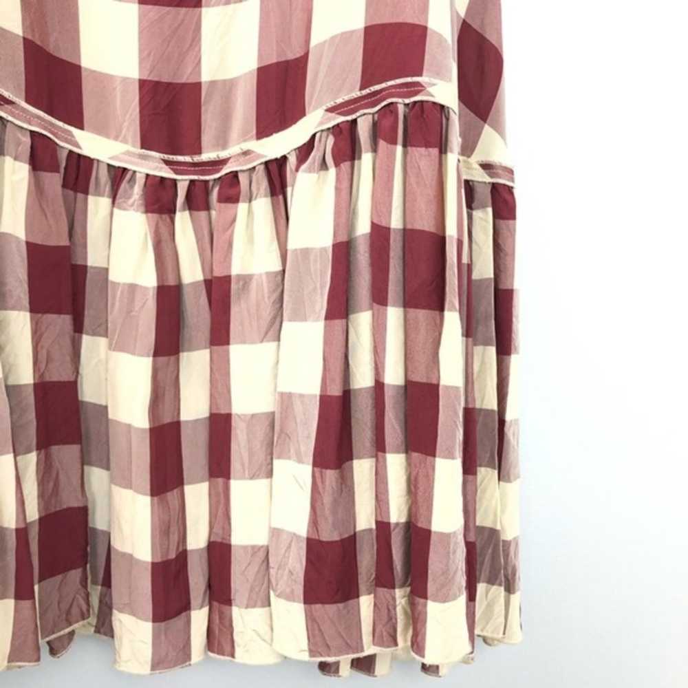 STELLA MCCARTNEY Drop Waist Check Dress Sz 12 - image 6