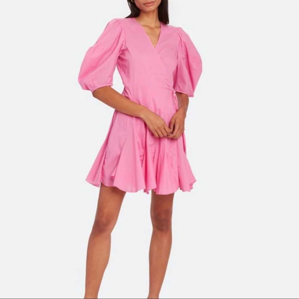 Rhode Rosie Puff Sleeve Mini Dress - image 1