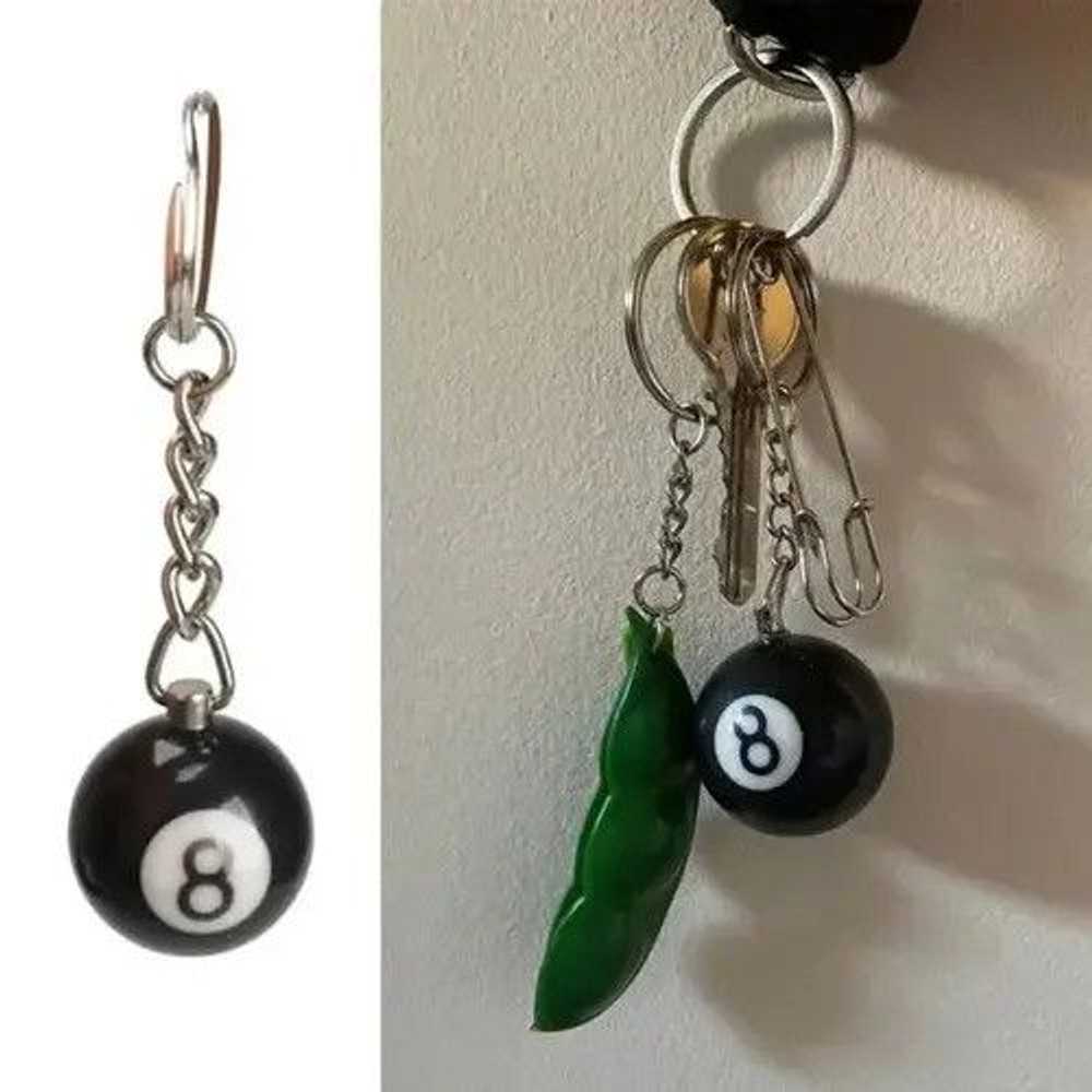 Chain × Streetwear Billiards 🎱 ball keychain - image 2