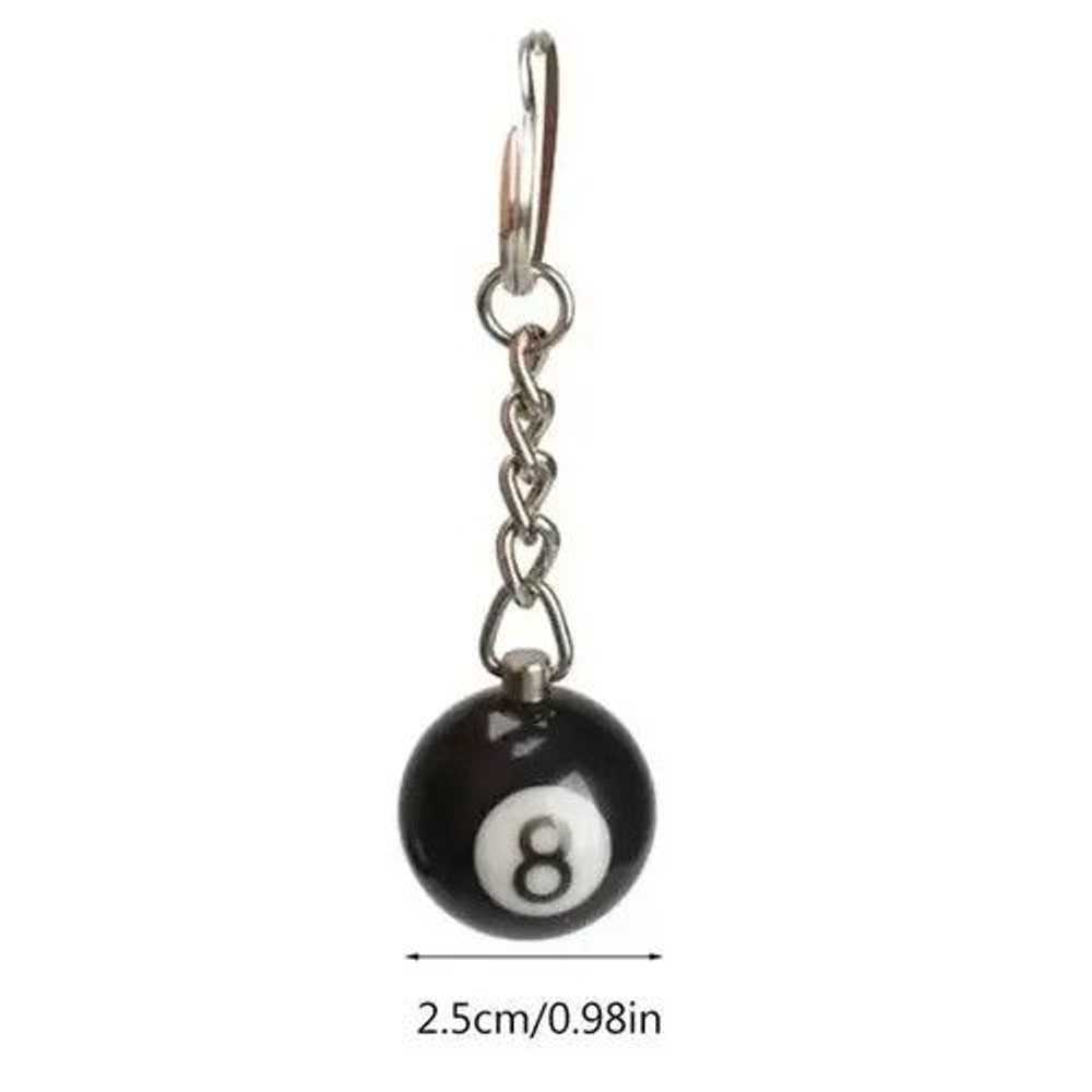 Chain × Streetwear Billiards 🎱 ball keychain - image 3