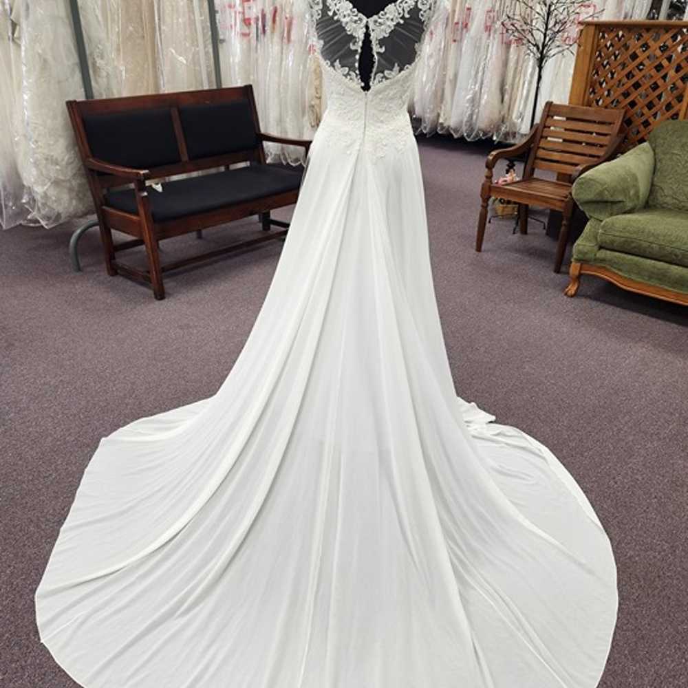 Bonny 6805 Ivory Size 6 Bridal Gown/Wedding Dress - image 3