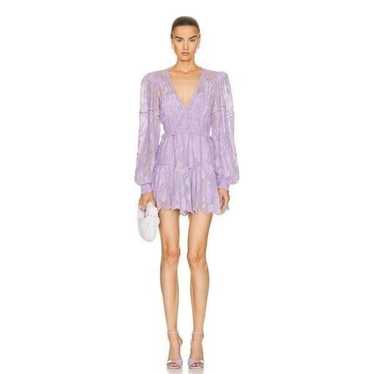 HEMANT AND NANDITA Nysa Short Dress in Lavender - image 1