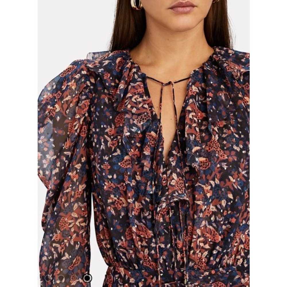 Ulla Johnson Cecily Mini Dress in Cosmos Floral P… - image 5