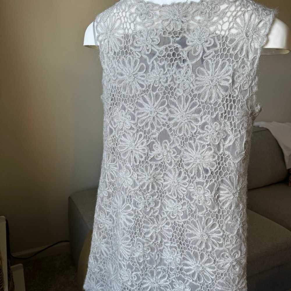 Mochino Beaded Crochet Dress - image 4