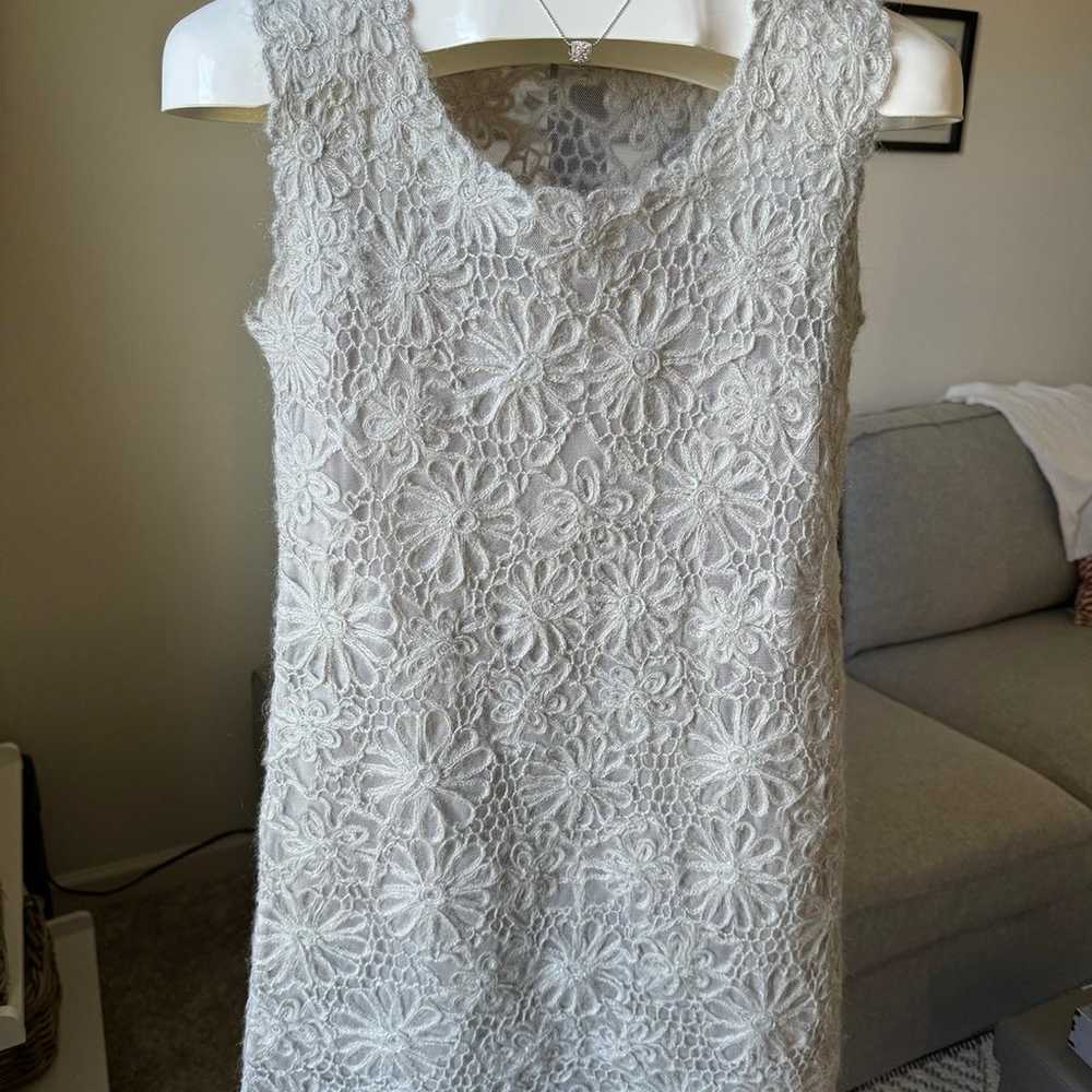 Mochino Beaded Crochet Dress - image 5