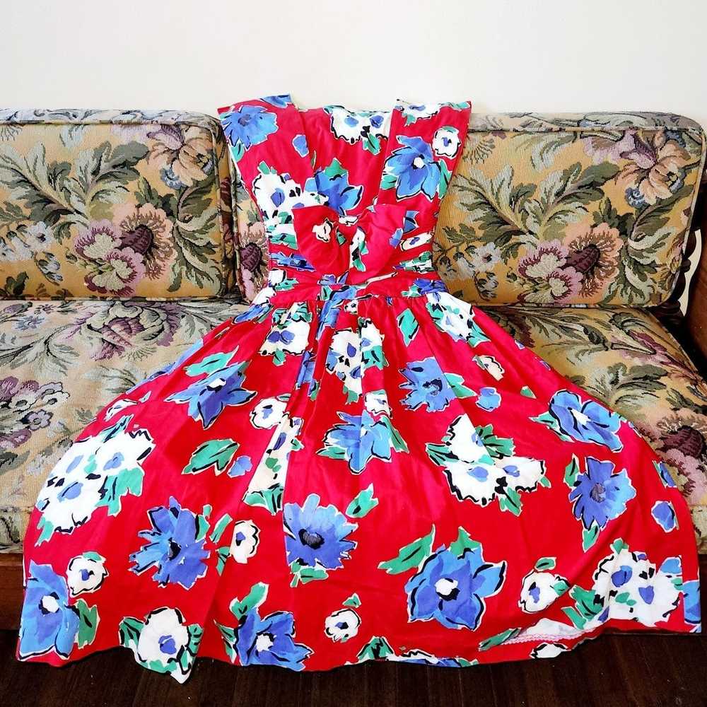 Vintage Patty O'Neil 80s Nostalgia Dress - image 8