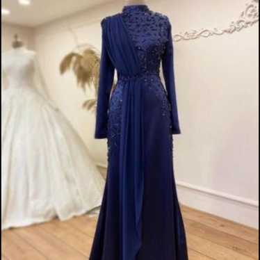 Modest evening dress - image 1