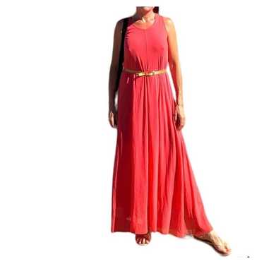 FUZZI orange maxi dress size M - image 1