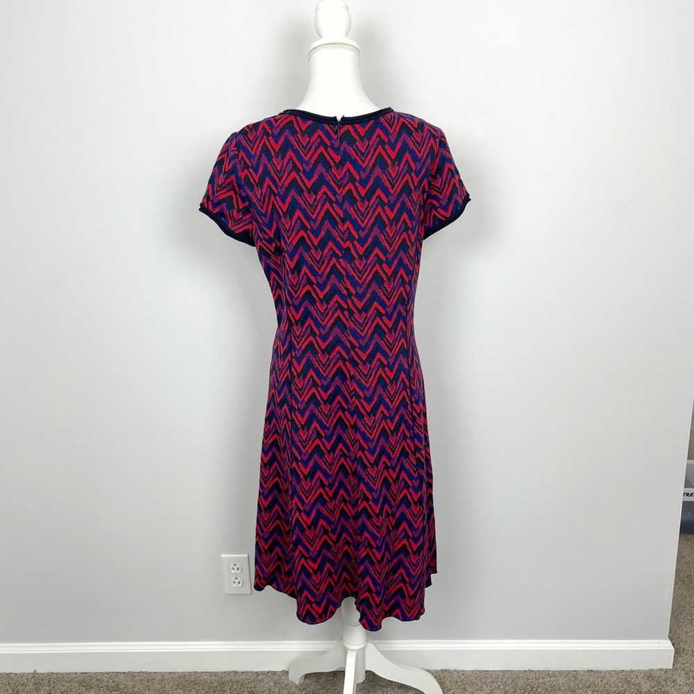 St. John Aziza Zig Zag Knit Dress - image 4