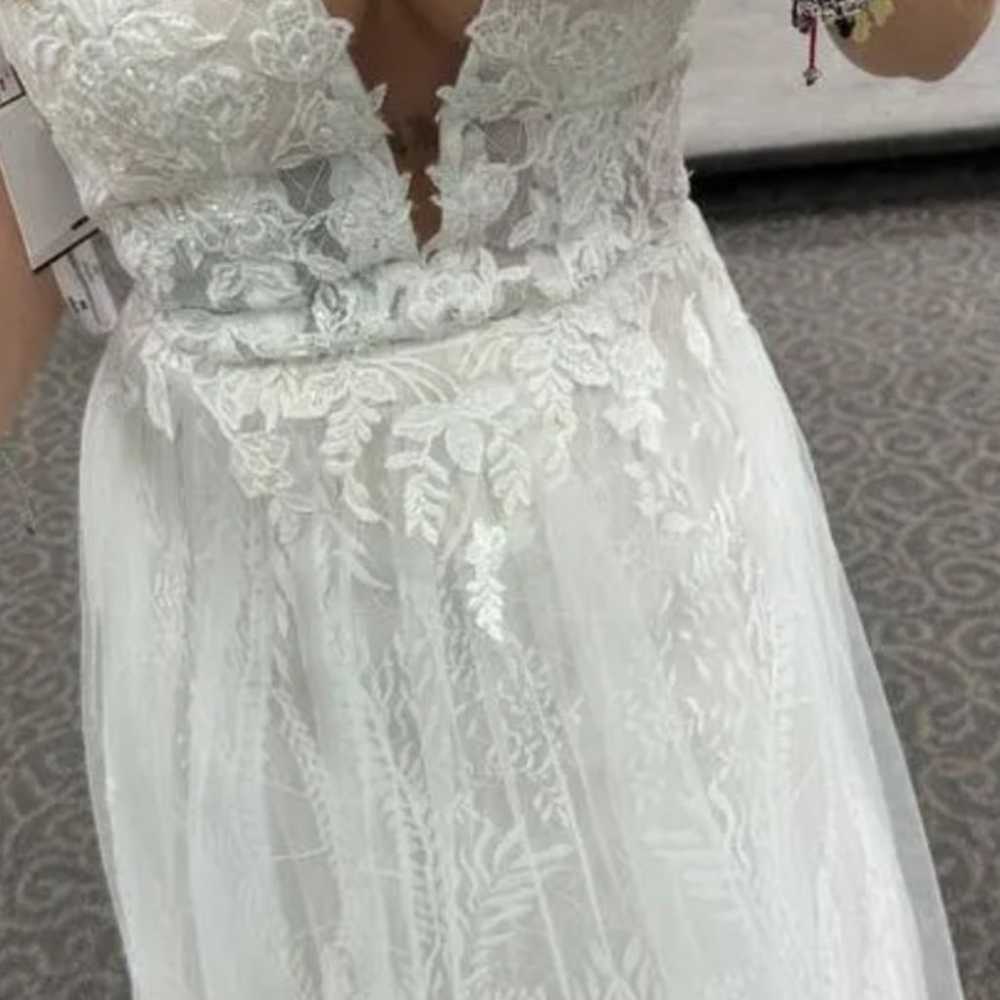 wedding dress size 10 - image 5