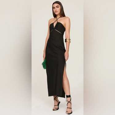 Marina Moscone Shipwrecked black strappy dress w/… - image 1