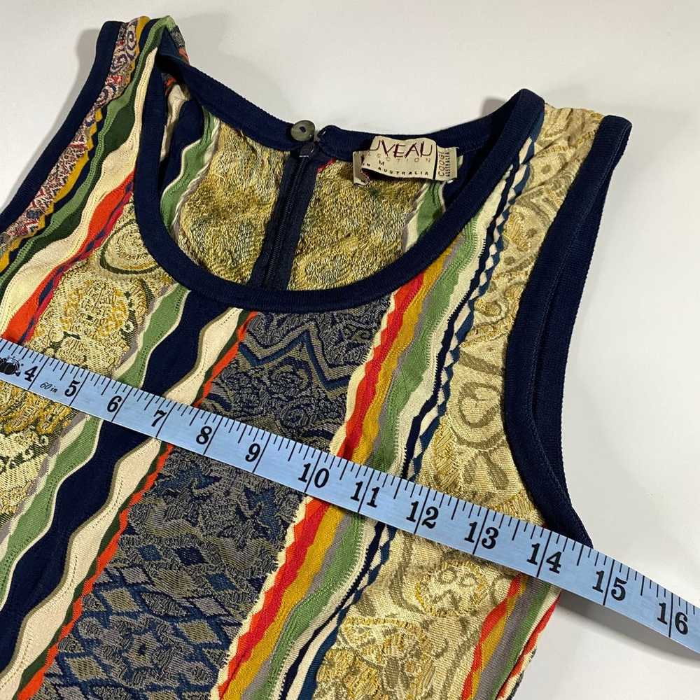 RARE Coogi Nouveau Vibrant Multi Color Dress Wome… - image 10