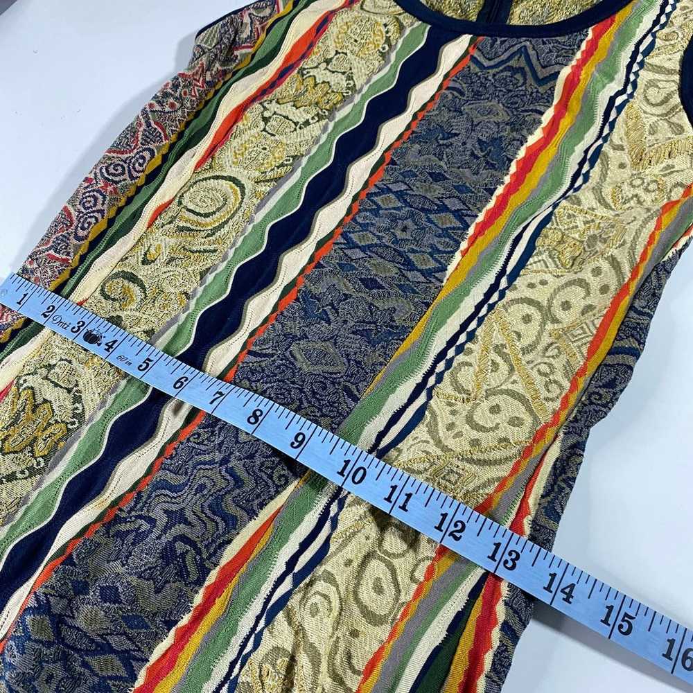 RARE Coogi Nouveau Vibrant Multi Color Dress Wome… - image 11