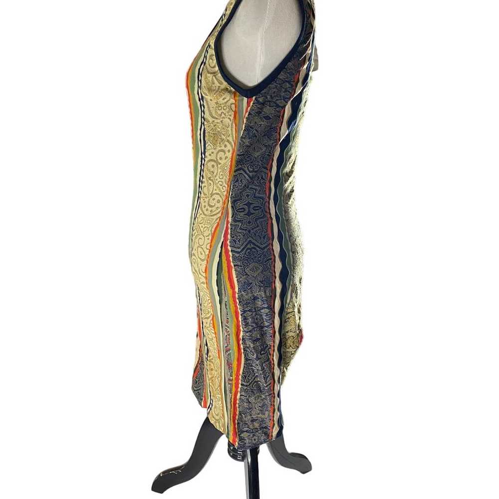 RARE Coogi Nouveau Vibrant Multi Color Dress Wome… - image 6