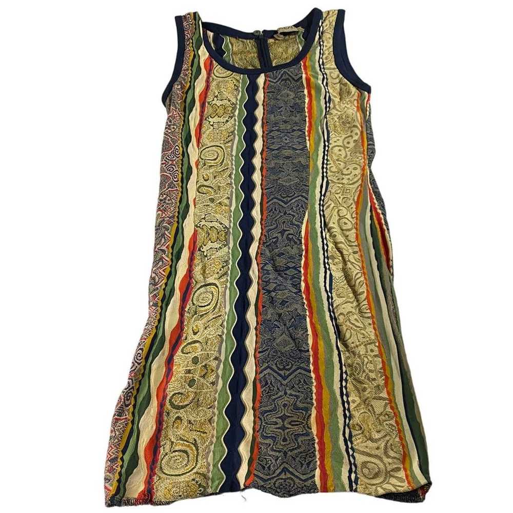 RARE Coogi Nouveau Vibrant Multi Color Dress Wome… - image 7