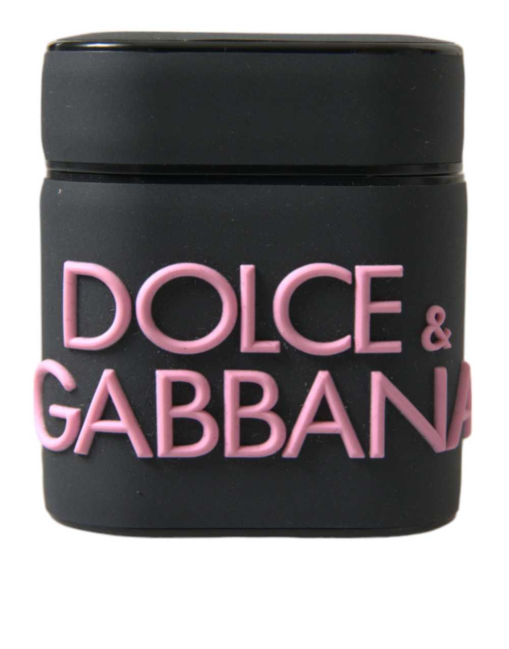 Dolce & Gabbana Elegant Dual-Tone Leather Airpods… - image 1