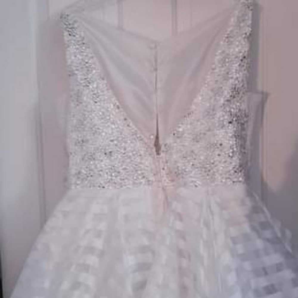 Beautiful white ballroom gown - image 10