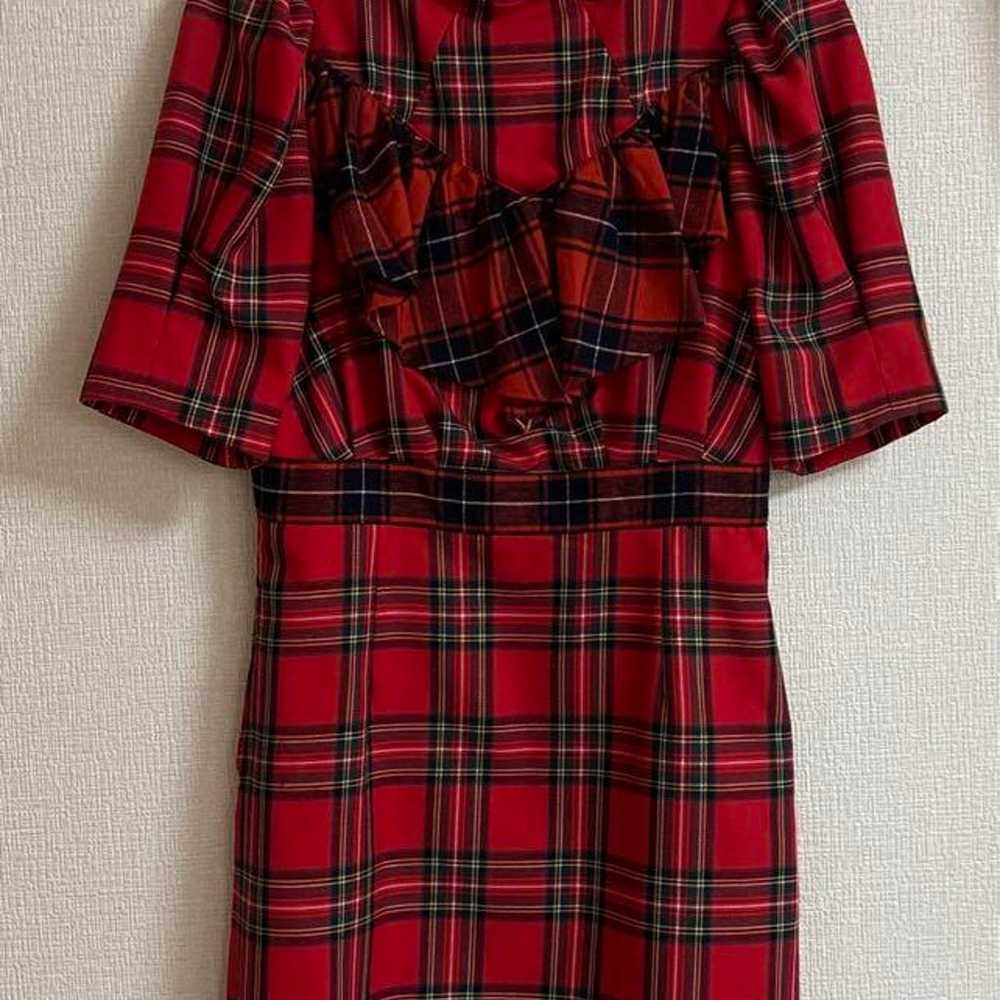 PAMEOPOSE Red Check One-piece - image 1