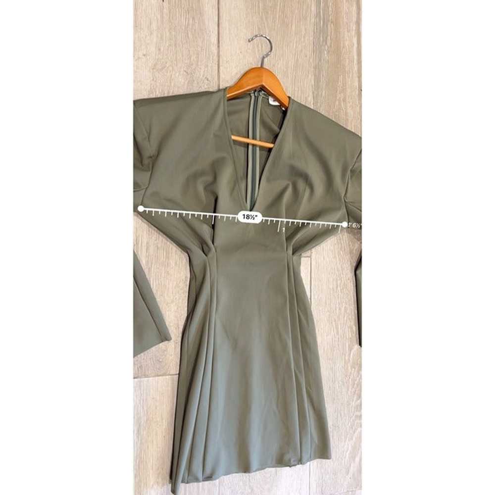 MOTHER OF ALL  Eris Dress in Olive Green Size S - image 7