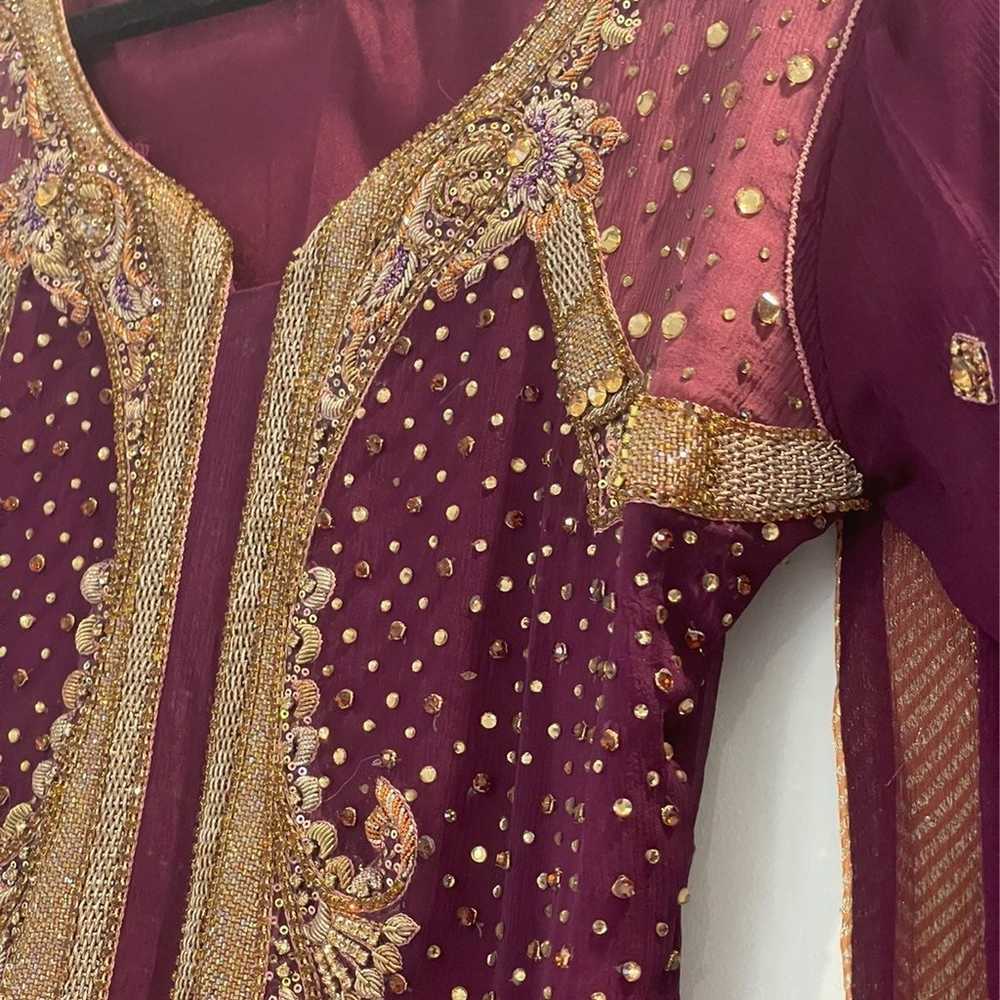 Pakistani wedding dress with Garara - image 6