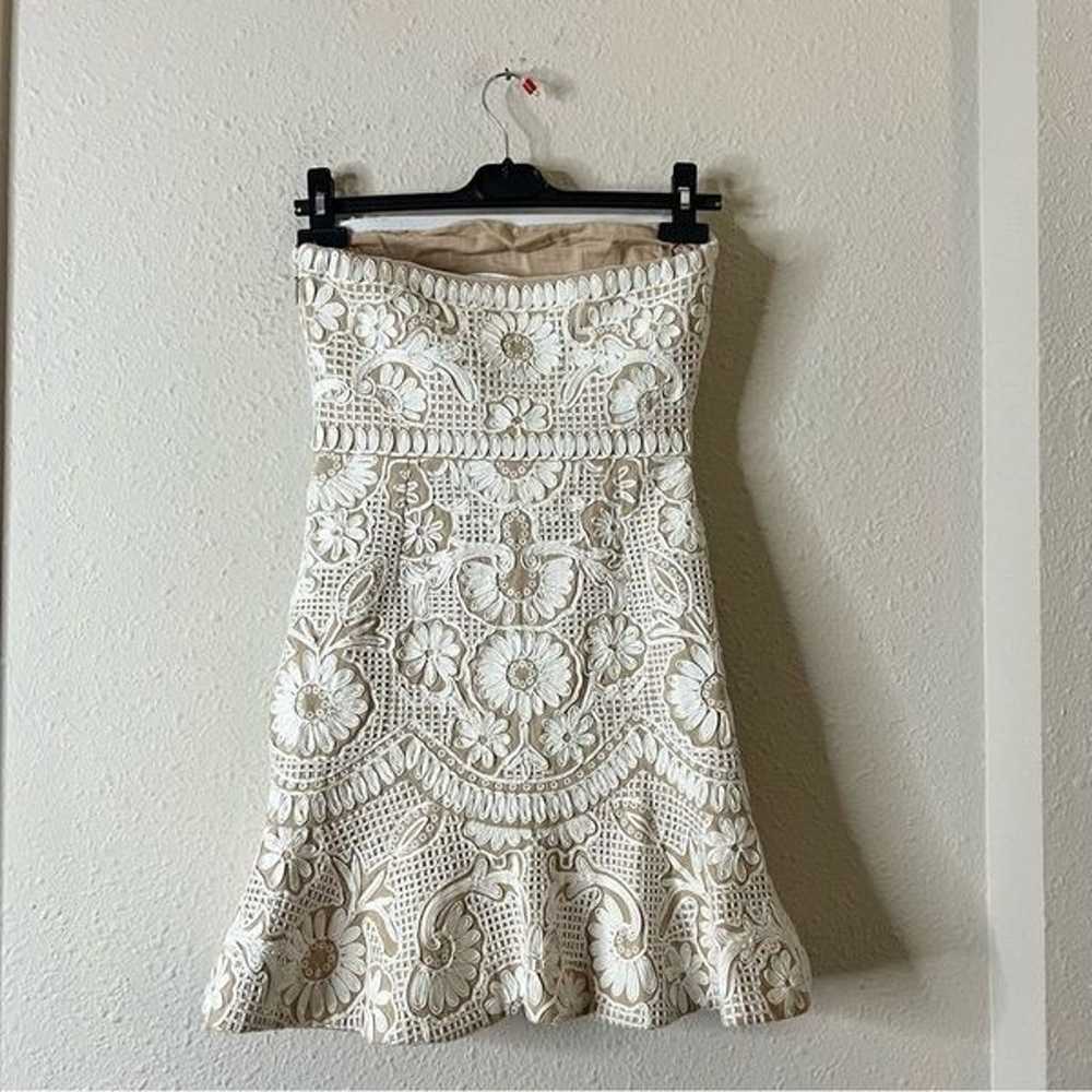 Veronica Beard Agata Mini Dress Size 8 White - image 9