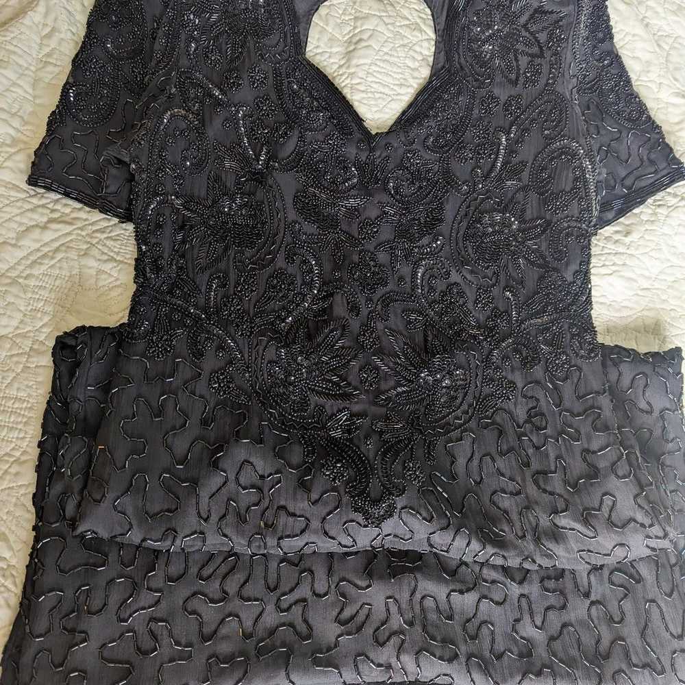 Vintage Black Scala Dress - image 9