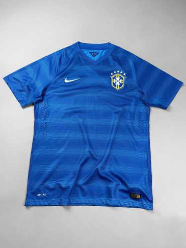 Nike × Soccer Jersey Brazil 2014/15 Away Shirt Bra