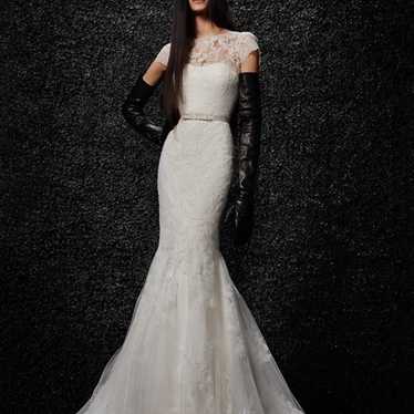 Vera Wang Mireille Wedding Dress Size 16 - image 1