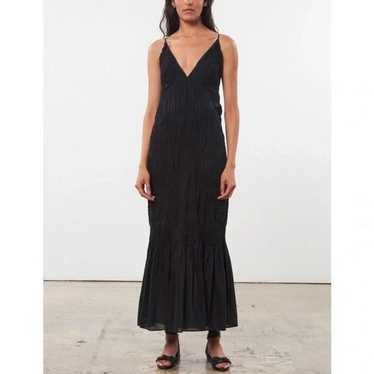 NWOT Mara Hoffman Maxi Black Sleeveless Keira Dres